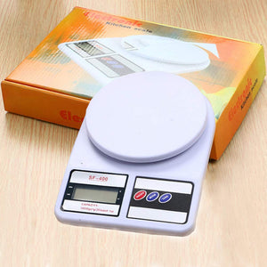 Bascula Digital de 10Kg con Alta Precision para Cocina - E T EASYTAO Balanza Portatil con Multifuncion, Fácil de Operar,Material ABS de Alta Calidad Para Alimentos Protegiendo la Salud de la Familia
