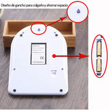 Bascula Digital de 10Kg con Alta Precision para Cocina - E T EASYTAO Balanza Portatil con Multifuncion, Fácil de Operar,Material ABS de Alta Calidad Para Alimentos Protegiendo la Salud de la Familia