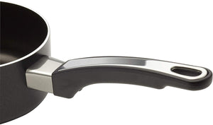 Farberware Juego de ollas y sartenes antiadherentes de alto rendimiento, 17 piezas, Negro, 1, 17