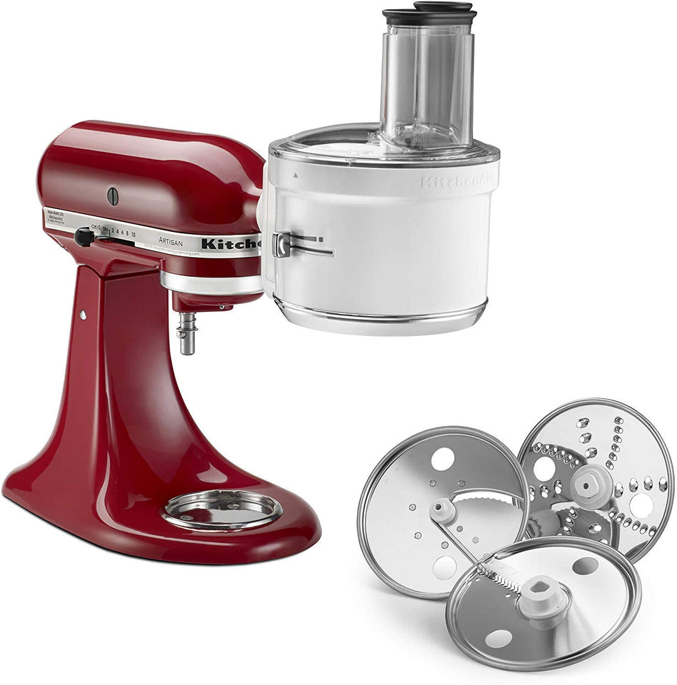 KitchenAid KSM1FPA batidora y accesorio para mezclar alimentos - Accesorio procesador de alimentos (Blanco)