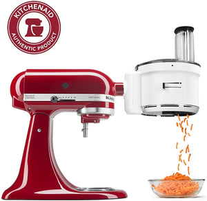 KitchenAid KSM1FPA batidora y accesorio para mezclar alimentos - Accesorio procesador de alimentos (Blanco)