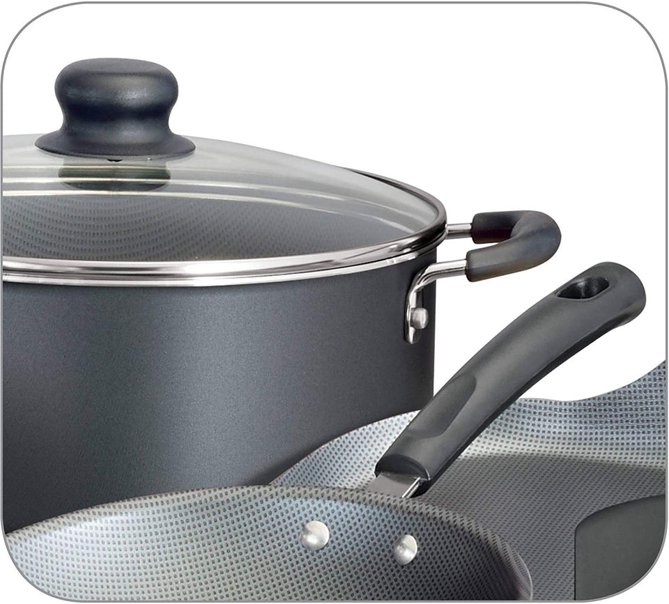 Tramontina PrimaWare 18-Piece Nonstick Cookware Set - Gray by Tramontina USA, Inc.