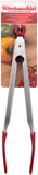KitchenAid Silicone Tipped Stainless Steel Tongs (Red)