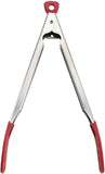 KitchenAid Silicone Tipped Stainless Steel Tongs (Red)