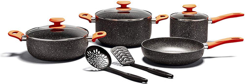 Lamex Batería Stone 360° Lamex 9 piezas,